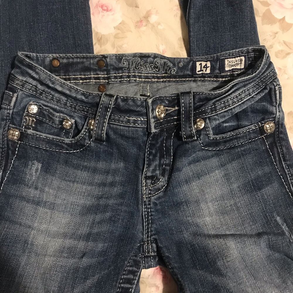 Miss Me jeans girls size 14